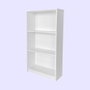 Hanah Home Ktp-130-Bb-1 Estantería Blanca
